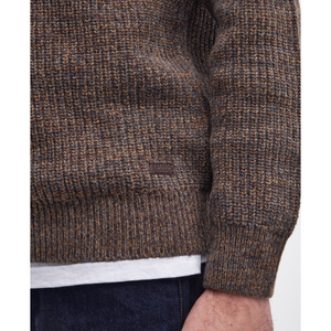 Barbour Horseford Crew Neck Jumper, ruskea