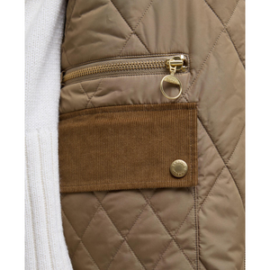 Toisen etutaskun yläpuolella on myös vetoketjulla suljettava tasku.