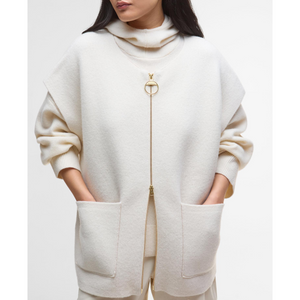 Barbour Martha Sleeveless Zip Through Knitted naisten liivi