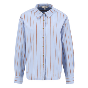 Paidassa on brändätyt napit edessä ja hihansuissa, helma on suora.