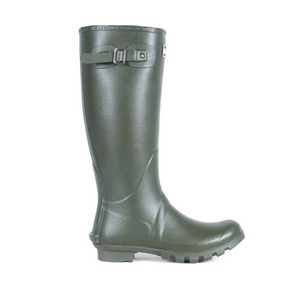 Barbour Bede saapas kuvattuna sivusta. Kengän sivussa on koriste solki.