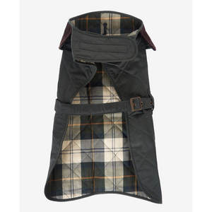 Takin sisävuori on Tartan-kuviollista kangasta .