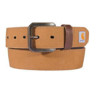 Carhartt Canvas Duck Belt miesten vyö on valmistettu vahvasta puuvillacanvaksesta.