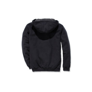 Takaapäin kuvattuna Carhartt Midweight Lined Sweatshirt huppari jossa on huppu.