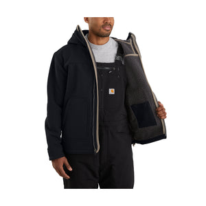 Takissa on pörröinen polyestervuori ja povitasku.