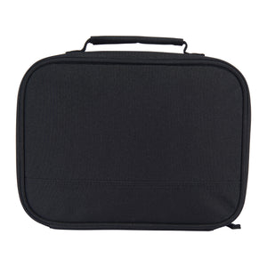 Laukku on takaa kokomusta, etupuolella on Carhartt -logomerkki.