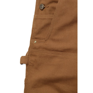 Carhartt R01 Duck Canvas lappuhaalarit, ruskea
