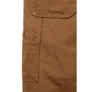 Carhartt R01 Duck Canvas lappuhaalarit, ruskea