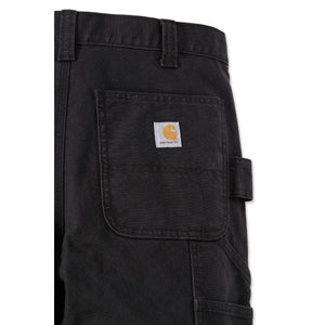 Carhartt Stretch Duck Double Front housut, musta