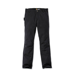 Carhartt Stretch Duck Double Front housut, musta
