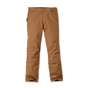 Carhartt Stretch Duck Double Front housut, ruskea