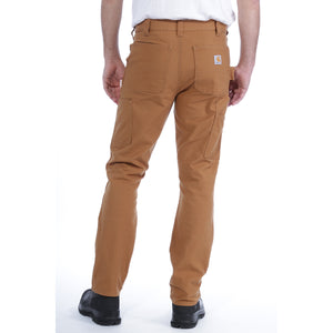 Carhartt Stretch Duck Double Front housut, ruskea