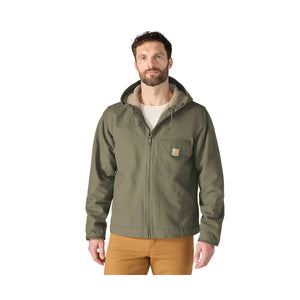 Carhartt Washed Duck Sierra jacket, oliivi