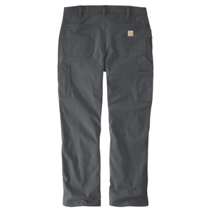 Oikeanpuoleiseen takataskuun on ommeltu Carhartt -logomerkki.