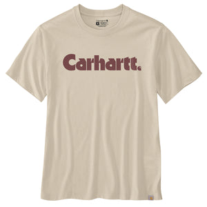 Carhartt Logo Graphic T-paita, vaalea beige