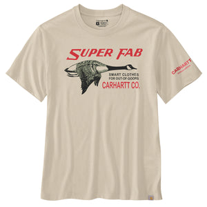 Carhartt Super Fab Graphic T-paita, luonnonvalkoinen