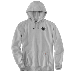 Carhartt Force Logo Graphic huppari, vaaleanharmaa