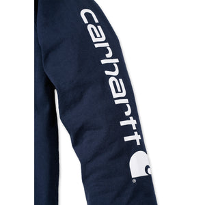 Carhartt EK231 pitkähihainen t-paita, navy