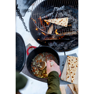 Tulipadassa onnistuu monenlainen ruuanlaitto runsaiden lisävarusteiden ansiosta.