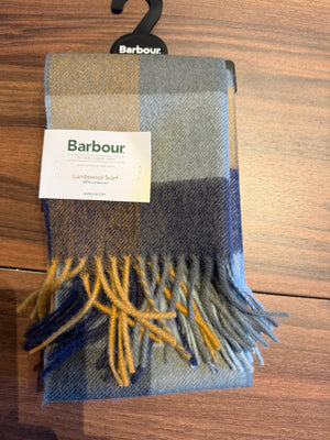 Barbour Lambswool Tattersall Scarf kaulahuivi, eri värejä