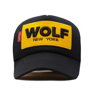 JOYLIFE WOLF NYC Black Cap, musta lippalakki