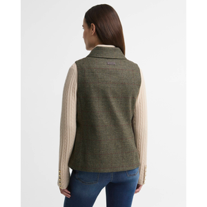 Barbour Joyce Gilet naisten liivi, selästä kuvattuna.
