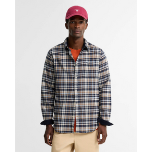 Barbour Northfell miesten ruudullinen kauluspaita, siniruudullinen