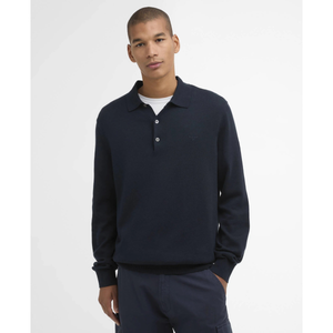Barbour Pimacotton Knitted Polo Shirt miesten neulospikee sopii rentoon casual-tyyliin.