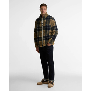 Barbour Tartan Sherpa Fleece, Birchwood Dress Tartan, auki