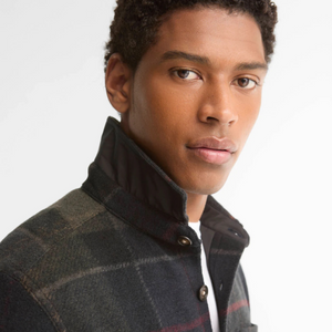 Barbour Woodlane Overshirt miesten paitatakki, vihreä