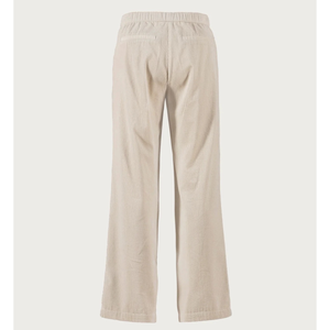 Blue Gillian naisten samettihousu, vaalea beige