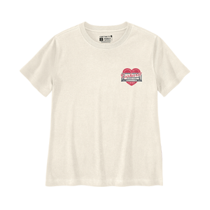 Carhartt Irvine Heritage naisten t-paita, luonnonvaalea
