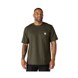 Carhartt K87 t-paita, tummanvihreä