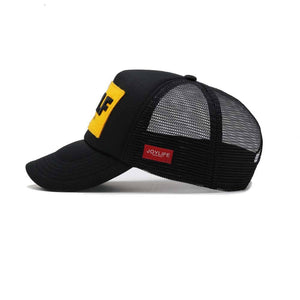 JOYLIFE WOLF NYC Black Cap, musta lippalakki