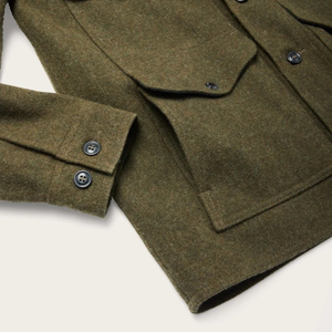 Filson Mackinaw Cruiser 26oz Wool miesten takki, vihreä