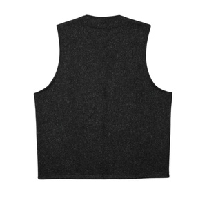 Filson Mackinaw Wool Vest miesten villaliivi, hiilenharmaa