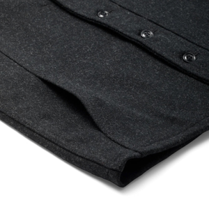 Filson Mackinaw Wool Vest miesten villaliivi, hiilenharmaa