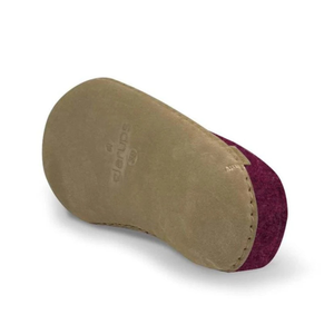 Glerups Slip On -villatohvelit karpalo | Nahkapohja