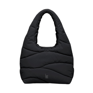 Got Bag Wavy Puffer Shoulder Bag olkalaukku, musta