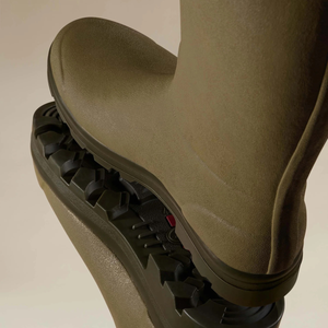 Kuvassa näkyy Chasseur -saappaan pohjakuviointi.