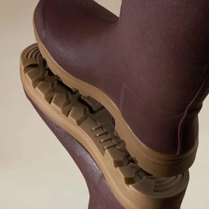 Le Chameaun Saint Hubert -kumisaappaan pohjakuviointi.