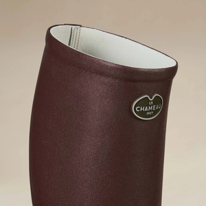 Le Chameaun Saint Hubert -mittatilaussaappaissa on nahkainen sisävuori.