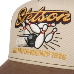 Stetson Trucker Cap Champion, oliivi, logo