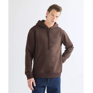 Wrangler Sign Off Hoodie, ruskea
