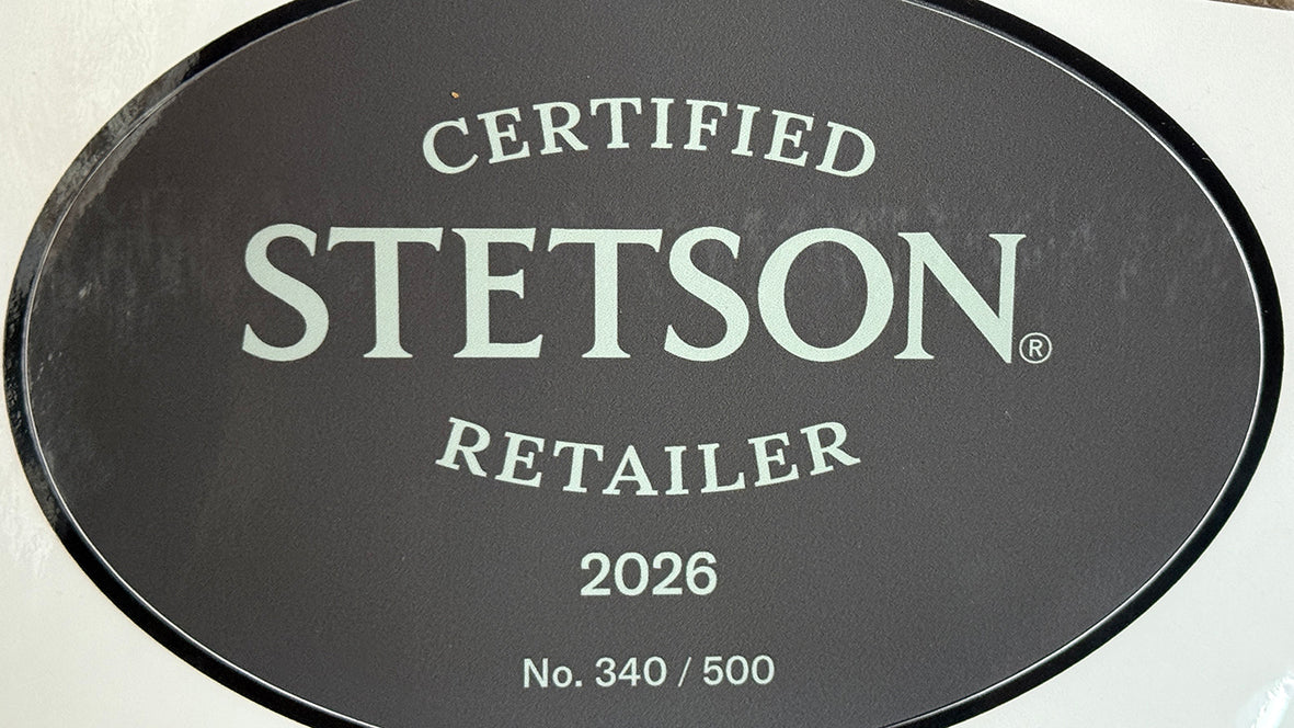 Haaralan Kauppa on nyt sertifioitu Stetson-jälleenmyyjä