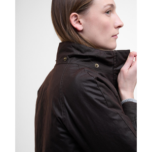Barbour Cannich Wax naisten ruskea öljykangastakki