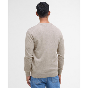 Barbour Essential Lambswool V Neck neule, hiekka