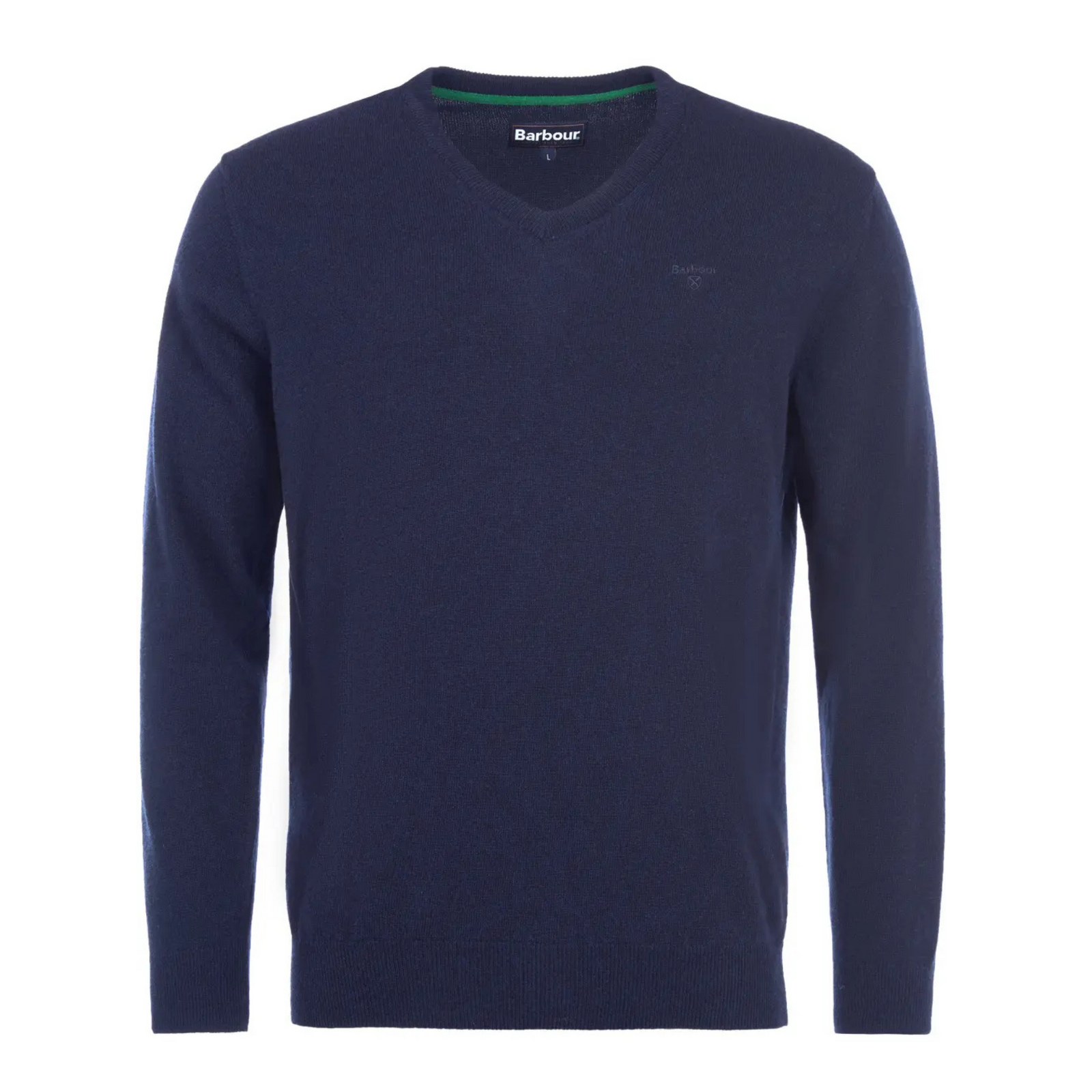 Barbour Essential Lambswool V Neck neule, navy