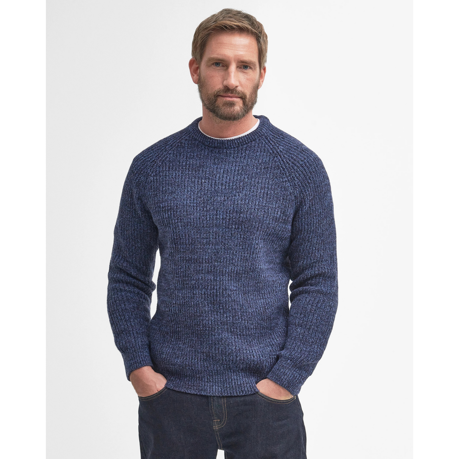Barbour Horseford Crew Neck Jumper, sininen