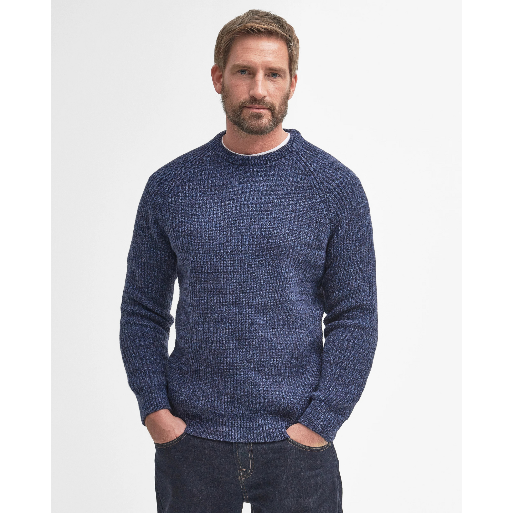 Barbour Horseford Crew Neck Jumper, sininen